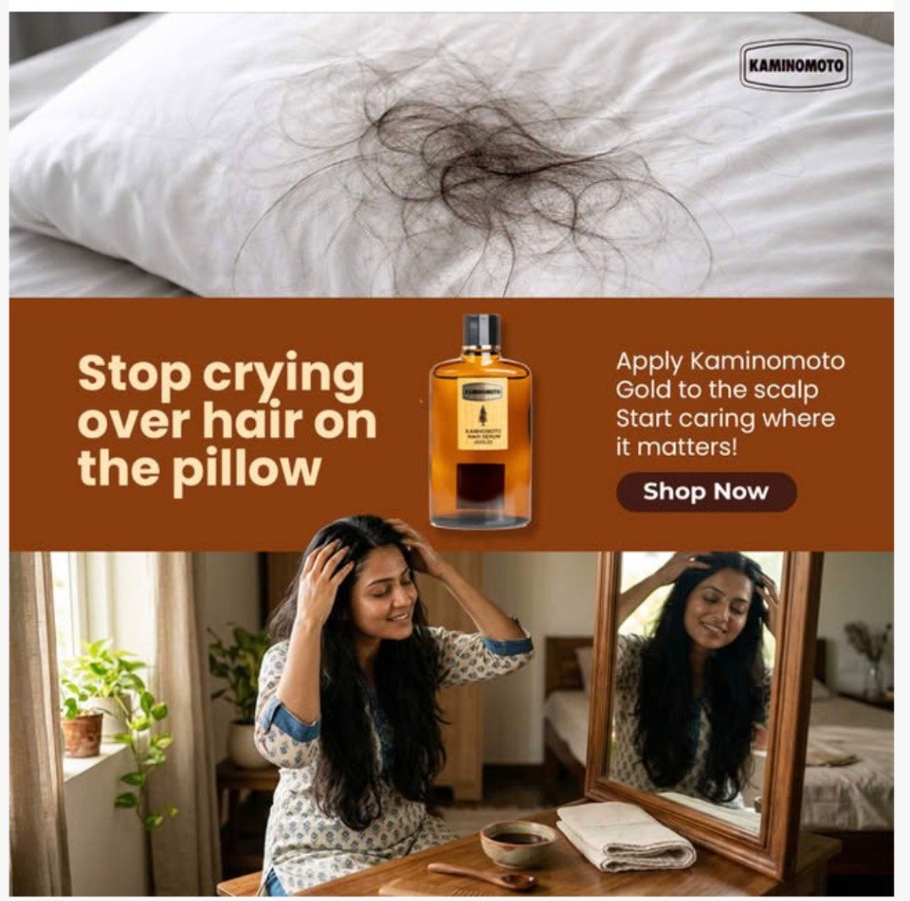 Stop crying over hair on the pillow